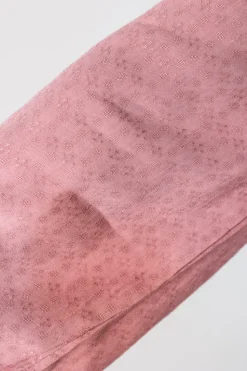 Blusa Acordeón Lazada Detalle Rosa
