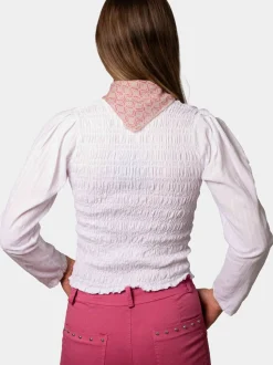 Blusa Botones Diplo Blanco