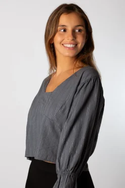 Blusa Canesu Diplo Azul
