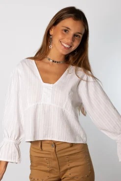 Blusa Canesu Diplo Blanco