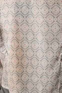 Blusa Delight Volantes Gris