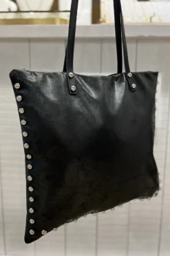 Bolso Maxi Tachuelas Negro