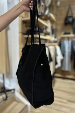 Bolso Shopper Ante Negro