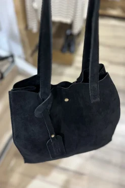 Bolso Shopper Ante Negro
