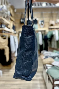 Bolso Shopper Piel Negro