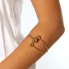 Brazalete Esferas Dorado