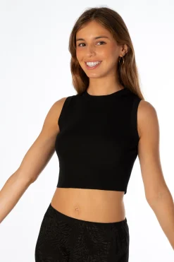 Camiseta Tirantes Punto Negro