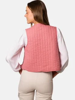 Chaleco Acolchado Stars Rosa