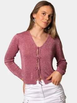 Chaqueta Lúrex Lazadas Blush