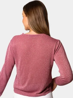 Chaqueta Lúrex Lazadas Blush
