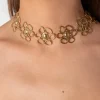 Chocker Flor Dorado