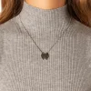 Collar Destello Plateado
