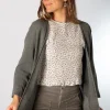 Cárdigan Lurex Gris