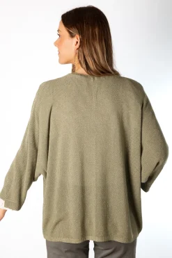 Cárdigan Lurex Verde