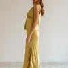 Falda Midi Encaje Wonder Oliva