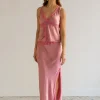 Falda Midi Encaje Wonder Blush