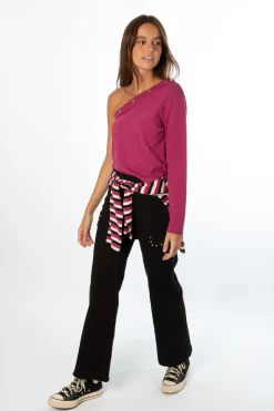 Pantalón Cargo Tachuelas Negro