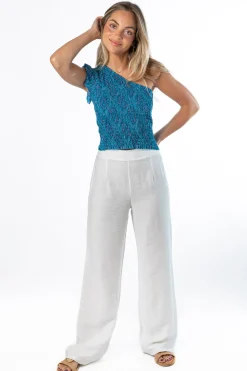 Pantalón Fluido Altea Blanco