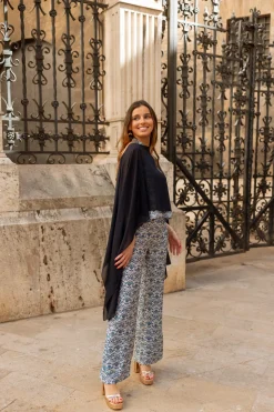 Pantalón Recto Atabey Azul