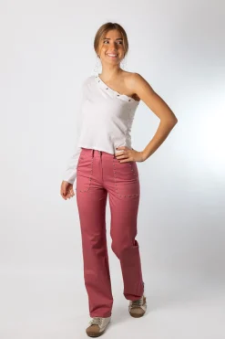 Pantalón Tachuelas Front & Back Blush