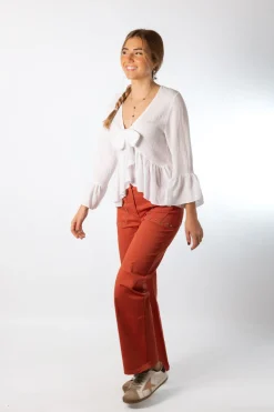 Pantalón Tachuelas Sunlight Teja