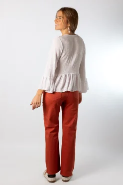 Pantalón Tachuelas Sunlight Teja