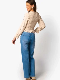 Pantalón Vaquero Maxi Bolsillo Azul