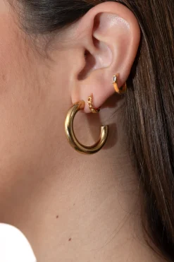 Pendientes Aros Dorados