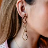 Pendientes Best Love Ever Dorado