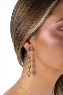 Pendientes Good Times Dorado