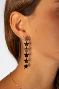 Pendientes Largo Estrellas