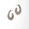 Pendientes Tide Plata