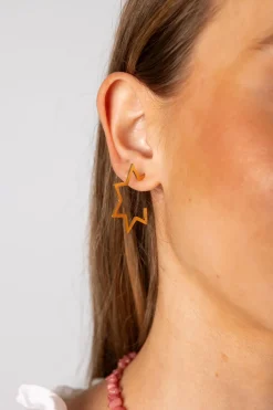 Pendientes Wonder Dorado