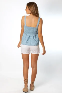 Short Cremallera Bolsillos Blanco