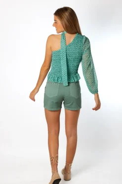 Short Tachuelas Back Verde