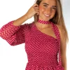 Top Asimétrico Kinda Life Rosa