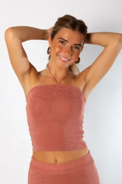 Top Halter Starlit Coral