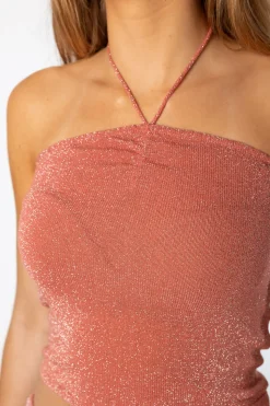 Top Halter Starlit Coral