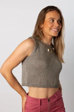 Top Punto Moon Gris
