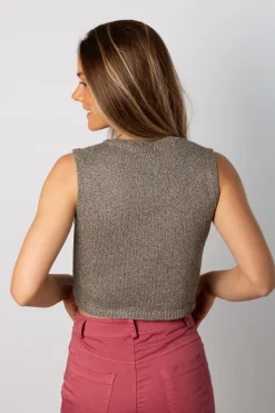 Top Punto Moon Gris
