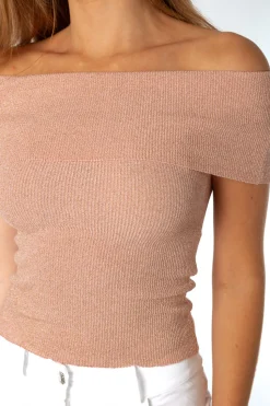 Top Sandy Brillo Rosa