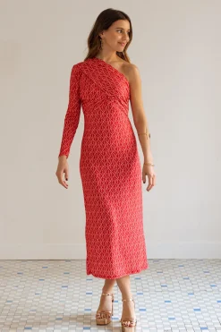 Vestido Aura Rojo