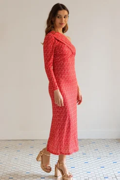 Vestido Aura Rojo