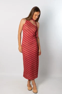 Vestido Joy Lúrex Rosa
